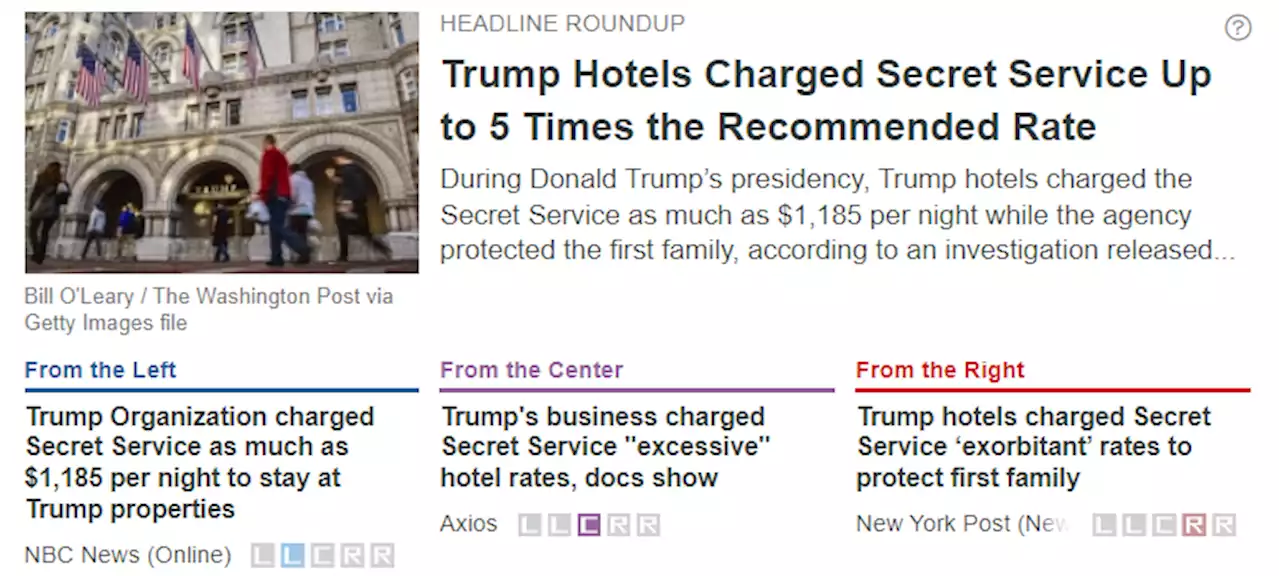 Trump Hotels Charged Secret Service Up to 5 Times the Recommended Rate