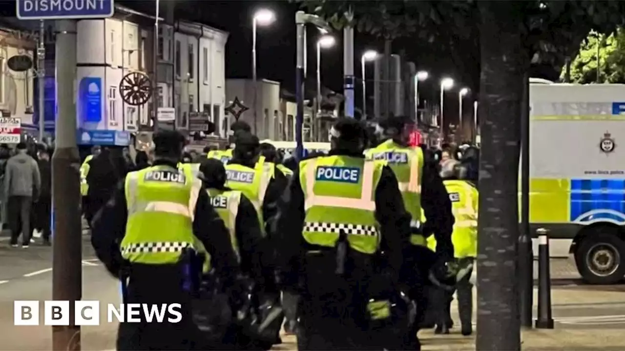 Leicester disorder: Men jailed for part in city unrest