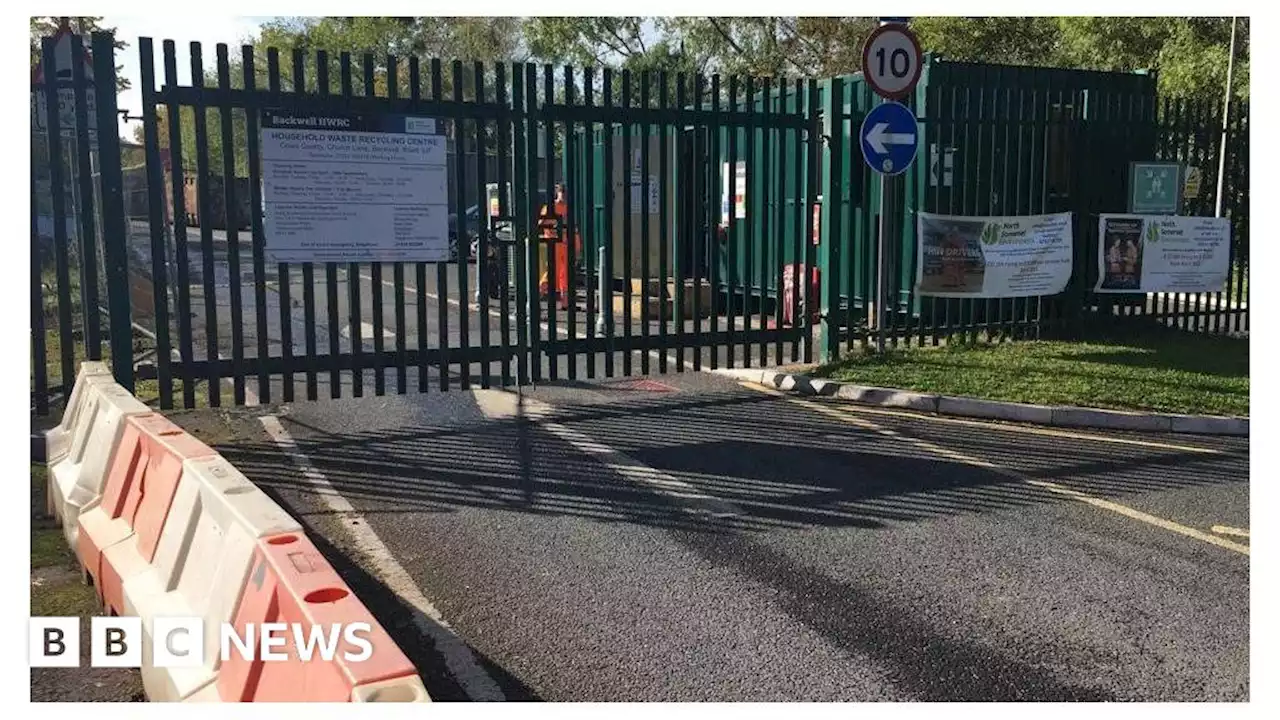 Backwell recycling centre blaze tackled by fire crews