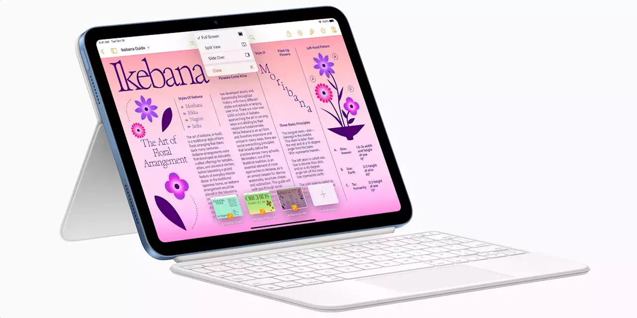 iPad 10 (2022) tidbits: More expensive, can't charge Apple Pencil, new camera placement, more