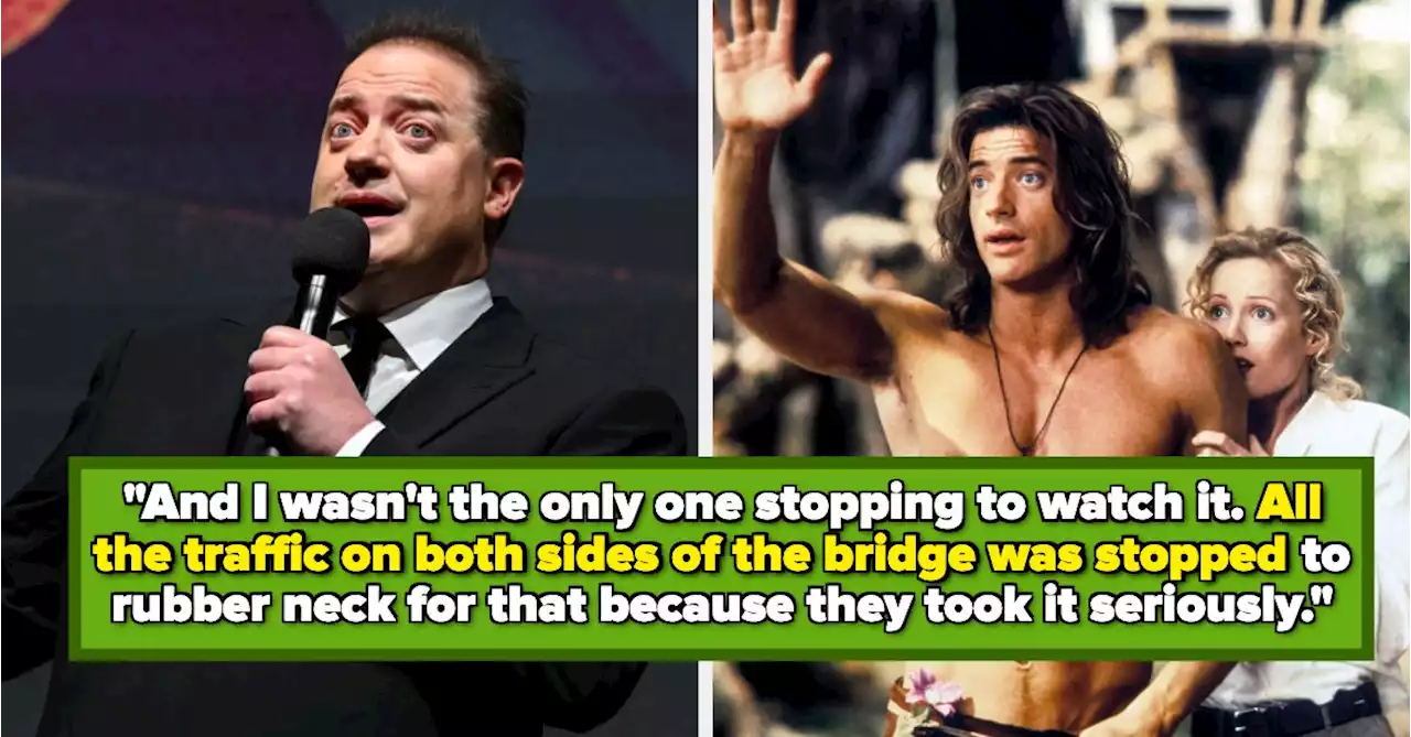 'I Want To Make A Quick Apology': Brendan Fraser On Filming 'George Of The Jungle' And Interrupting Oprah