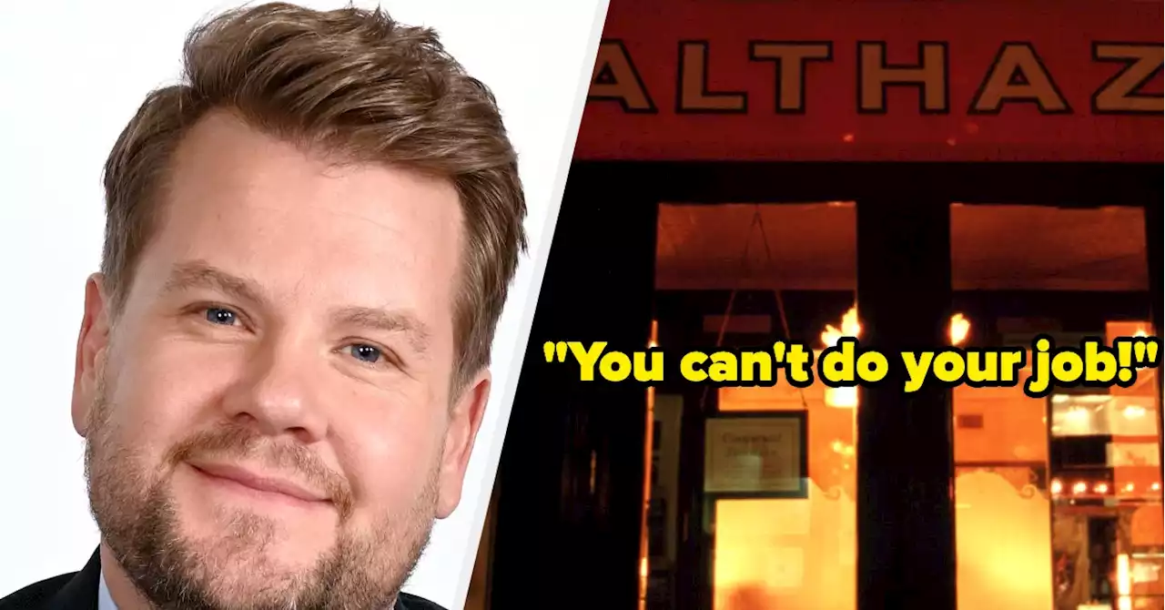 James Corden Has Been Banned From Famous NYC Restaurant Balthazar, And The Owner Explained Why