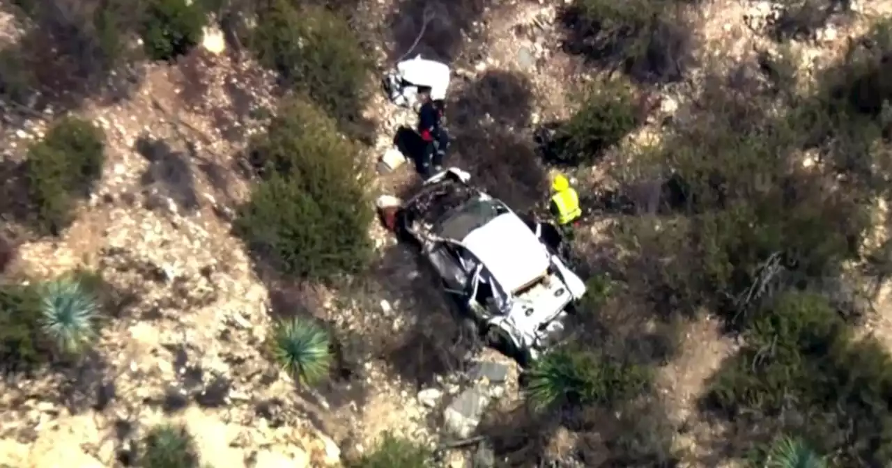 1 dead after car plunges 600 feet over side of Angeles Crest Highway