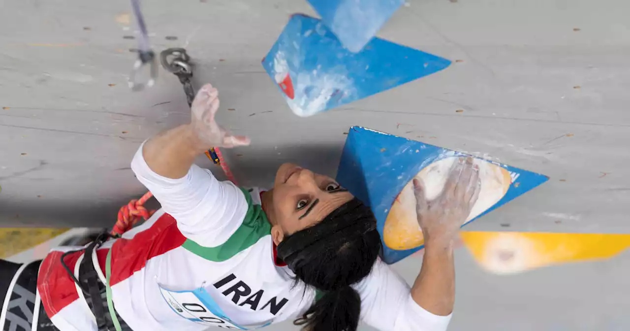 Concern for Elnaz Rekabi, Iranian athlete who competed in Seoul climbing competition without head covering