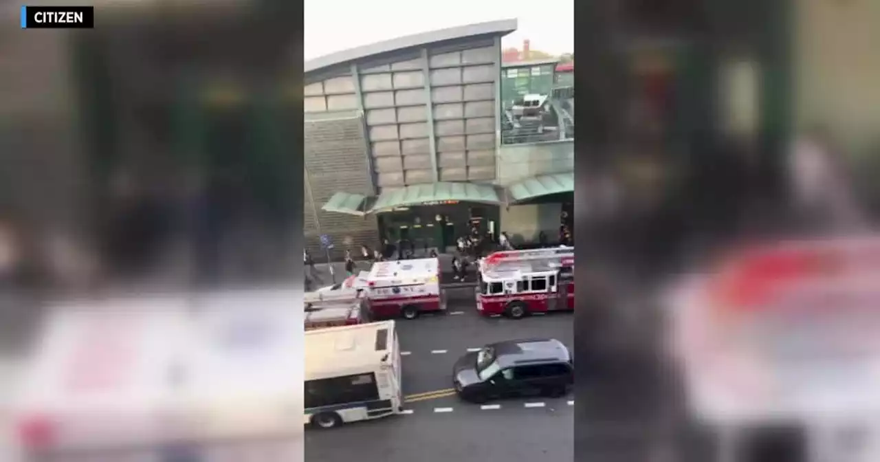 Man dies after being struck by subway train during fight on platform in Jackson Heights, Queens