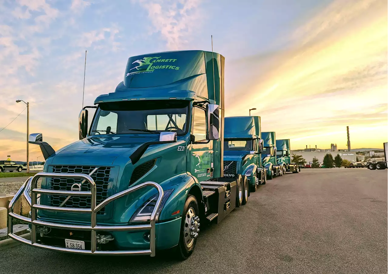 First Drive: The Volvo VNR Electric Class 8 Semi Truck