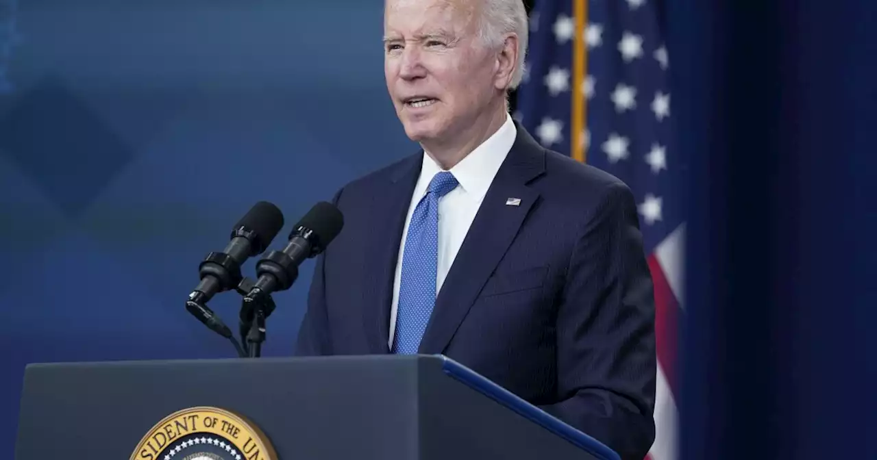 WATCH: Biden spells out 'D-O-T' while reading name of website in teleprompter gaffe