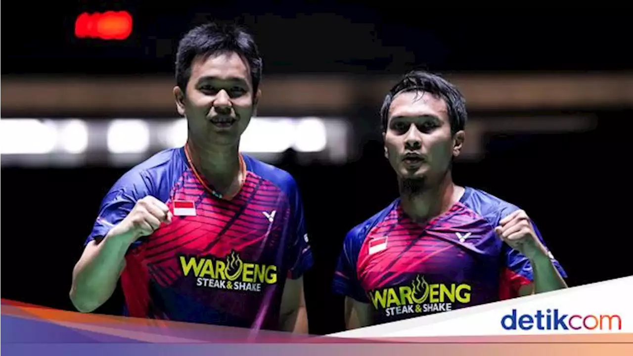 Hasil Denmark Open 2022: Ahsan/Hendra Lewati Babak Pertama