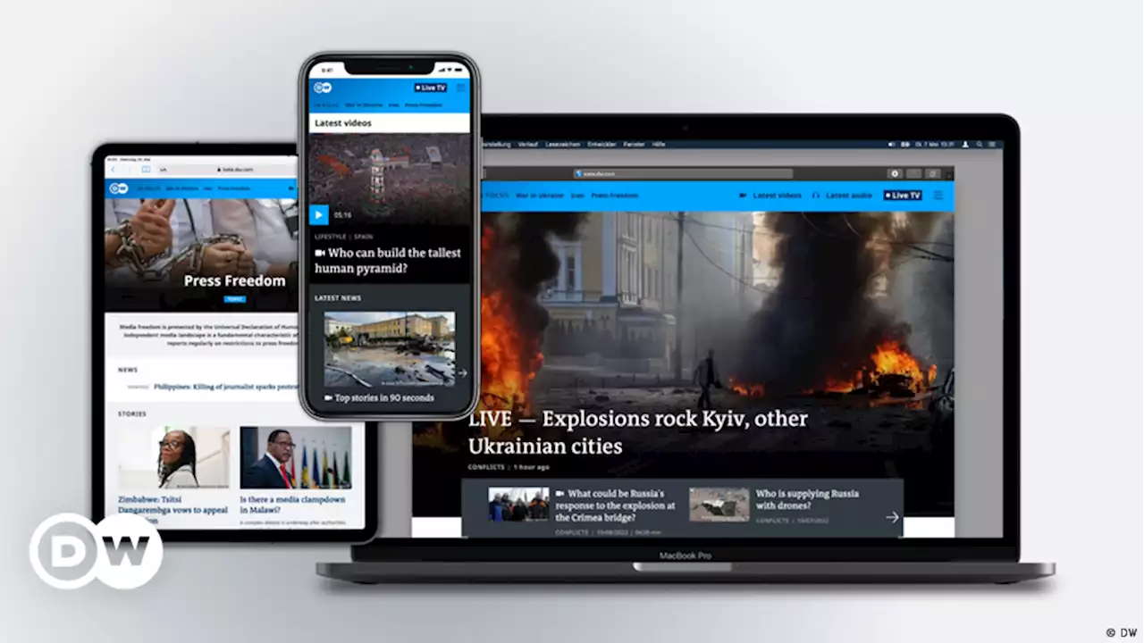 Welcome to Deutsche Welle's new website – DW – 10/18/2022