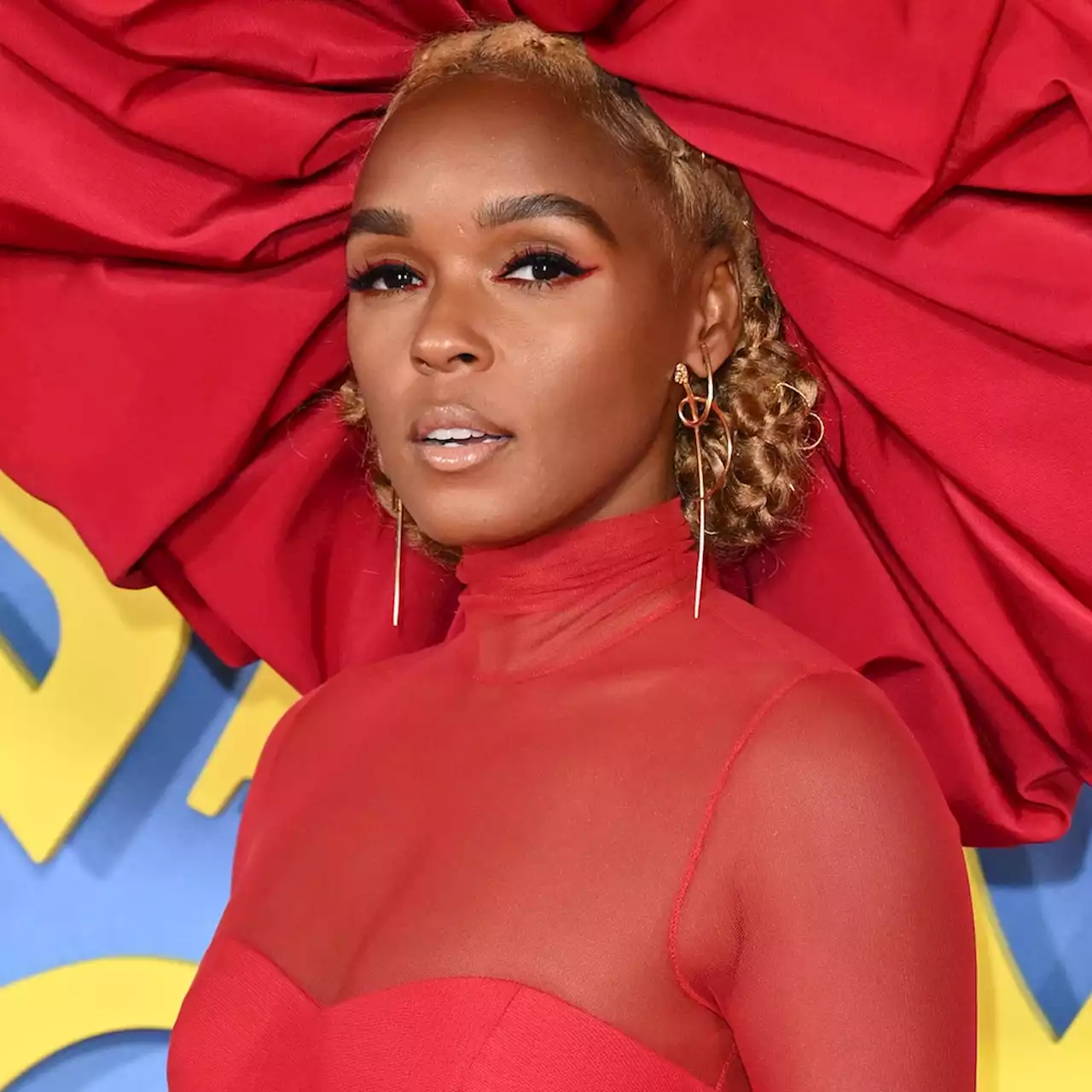 Janelle Monáe's Fabulous Red Gown Is a Must-See at the Glass Onion: A Knives Out Mystery Premiere - E! Online