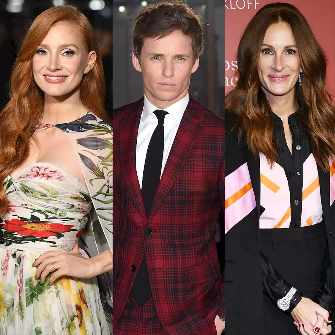 Jessica Chastain Playfully Trolls Pal Eddie Redmayne Over His Love for Julia Roberts - E! Online