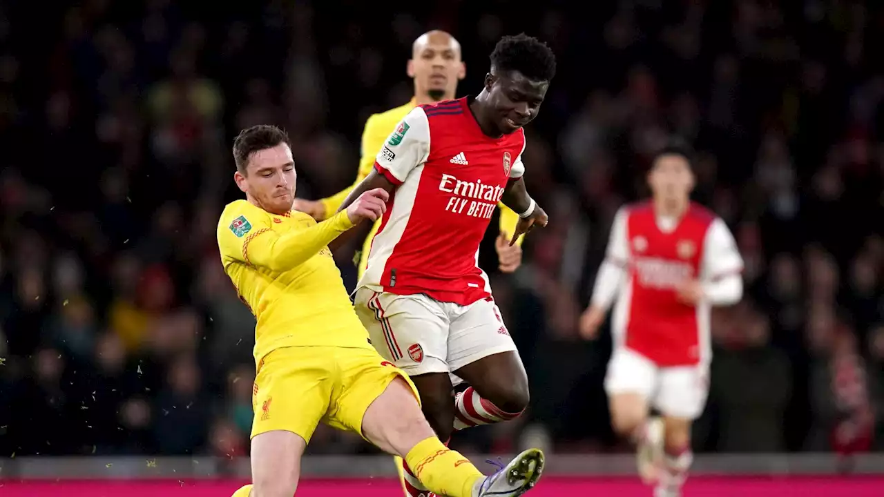 Arsenal watch on as Liverpool save England and Bukayo Saka receives 'discreet message'