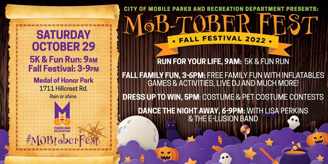 City of Mobile hosting MobtoberFest Fall Festival