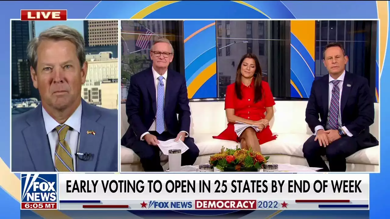 Georgia Gov. Kemp rips Stacey Abrams' abortion pivot: 'Georgians don't really know where she stands'