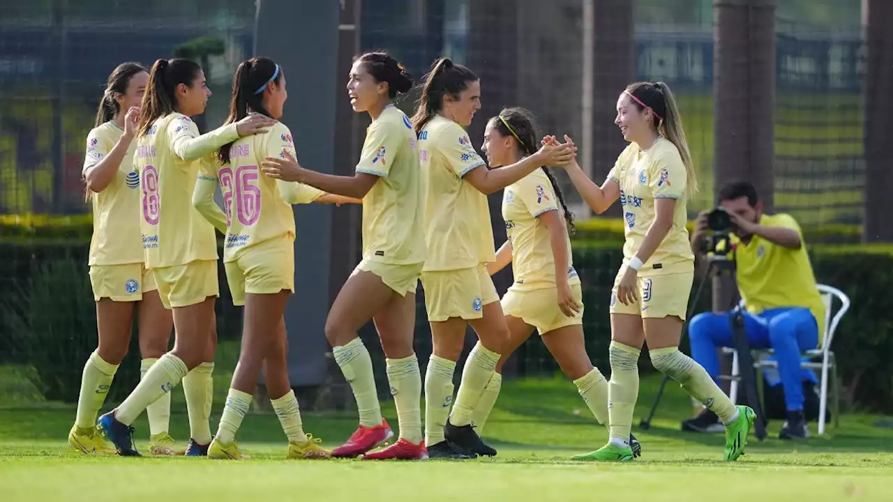 América Femenil luce imponente y golea a Pumas por 6-1