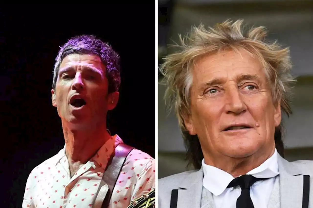 Noel Gallagher reveals Sir Rod Stewart 'accused' him of stealing at Celtic Park