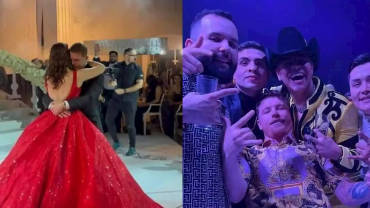 La descomunal fortuna que gastó Canelo en la fiesta de XV de su hija