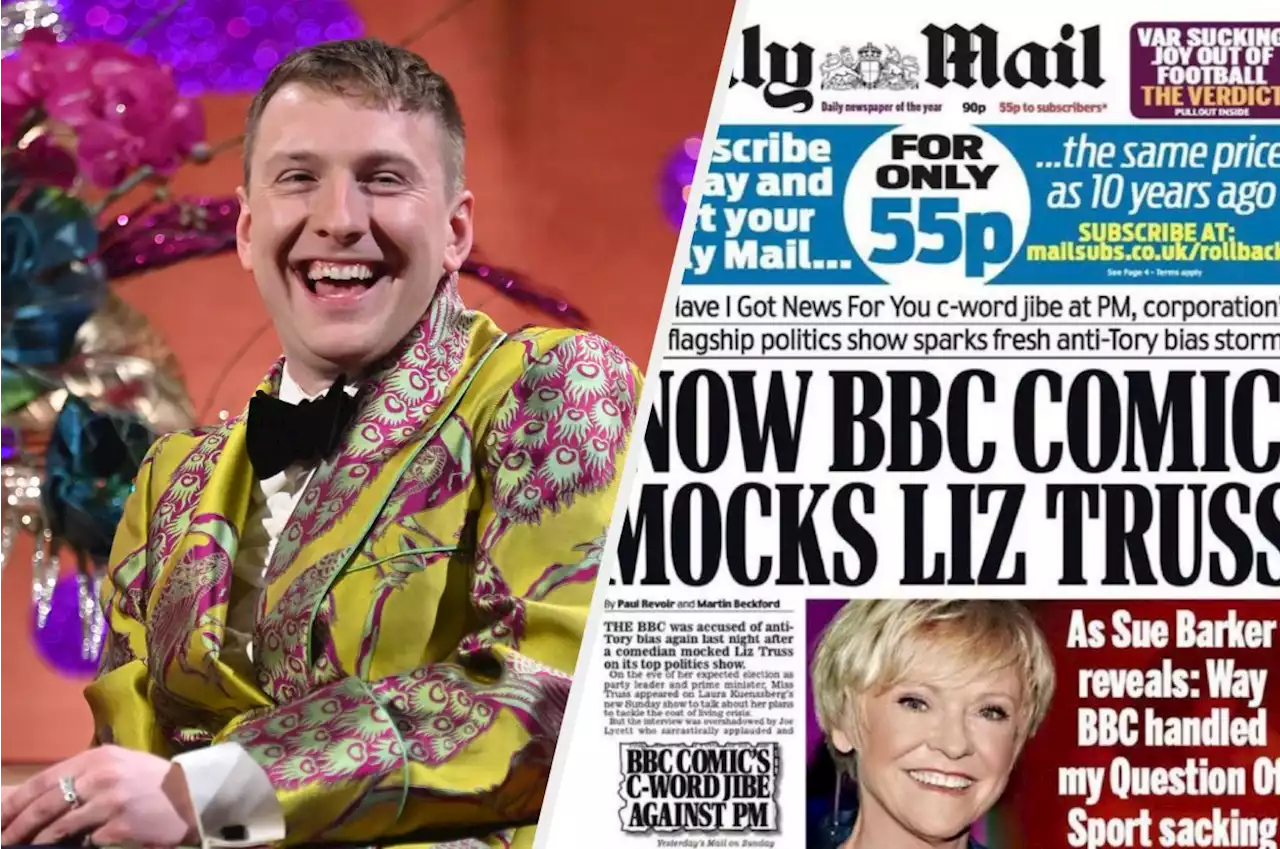 Joe Lycett Makes 'Perfect' Use Of That Daily Mail Front Page Blasting His Liz Truss Comments