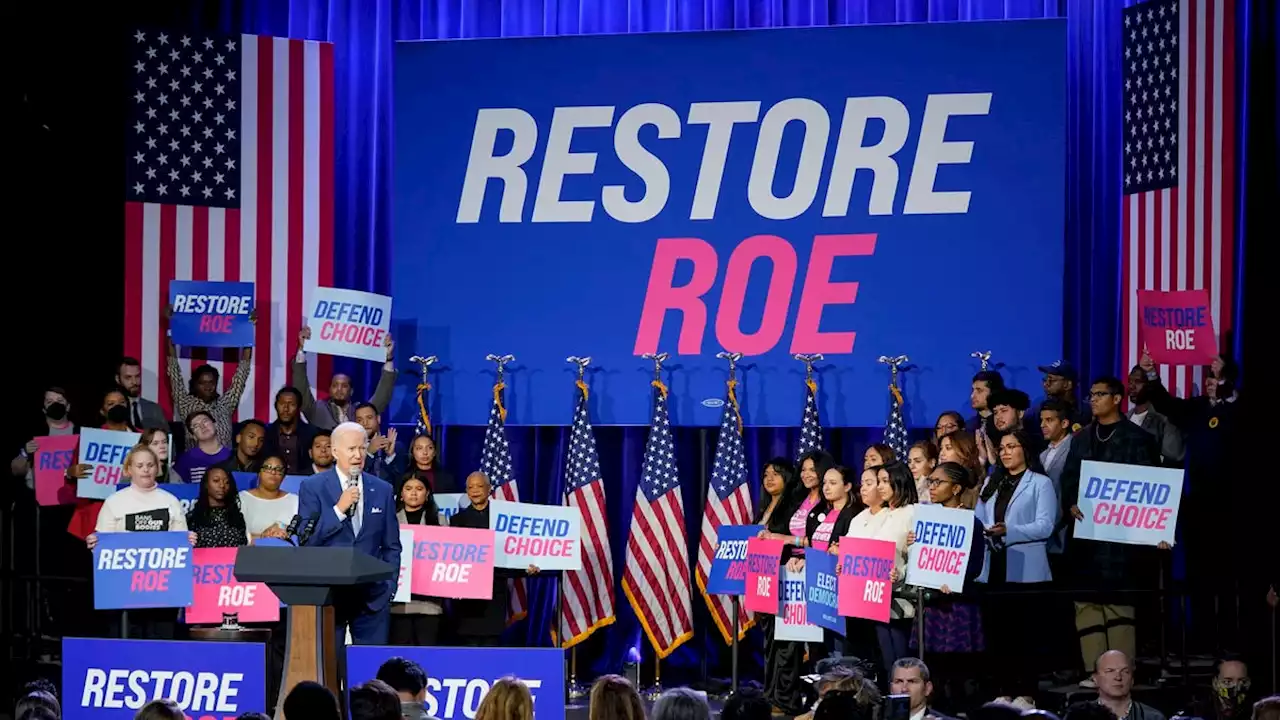 'Your Right to Choose Rests With You,' Biden Says in Midterms Abortion Speech