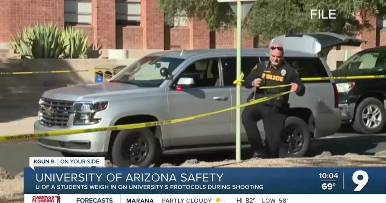 UArizona students share thoughts on campus safety after shooting