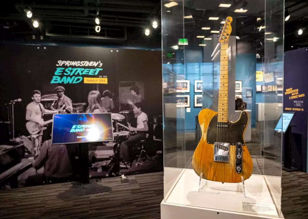 New Bruce Springsteen exhibit at the Grammy Museum chronicles 50 years on stage