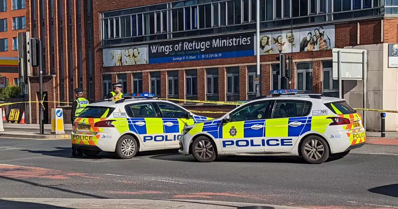 Police lockdown Leeds street after shop is sent a grenade in the post