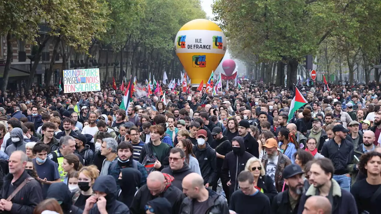 Manifestations pour les salaires : 107000 participants selon le gouvernement, 300000 d’après la CGT