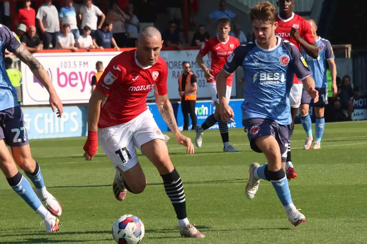 Morecambe manager sends out a stern message to the Shrimps' playing squad