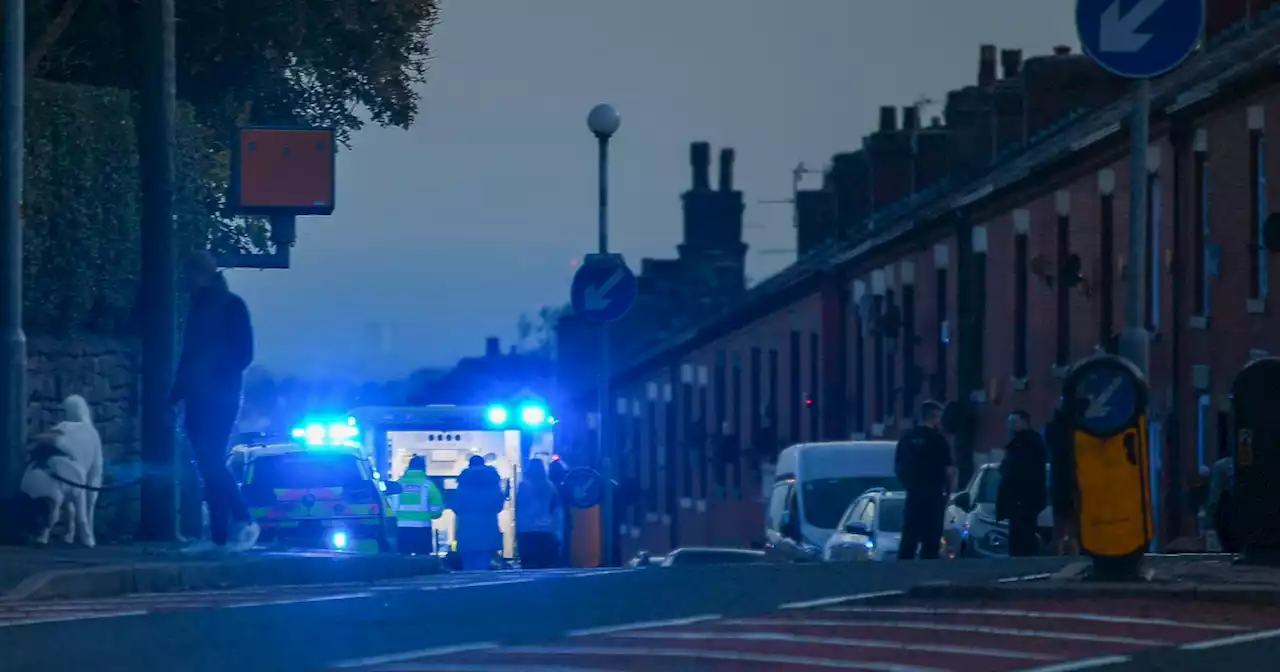 Main road closed after collision involving pedestrian