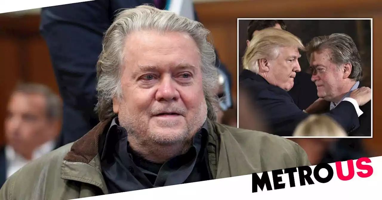 Prosecutors seek six-month sentence for Donald Trump's ex-adviser Steve Bannon