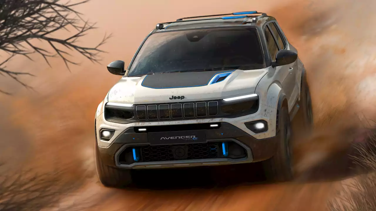 Jeep Avenger 4x4 concept previews a more capable subcompact crossover