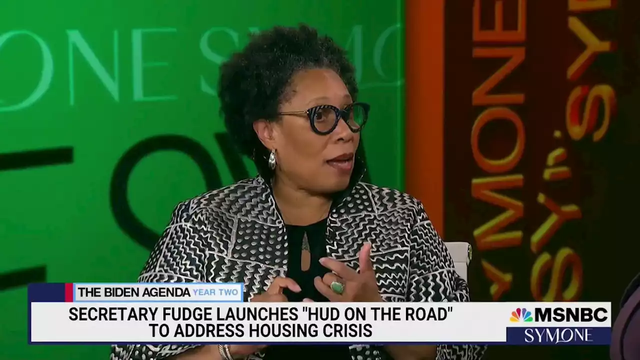 Secretary of U.S. Department of Housing and Urban Development Marcia Fudge discusses the housing crisis.