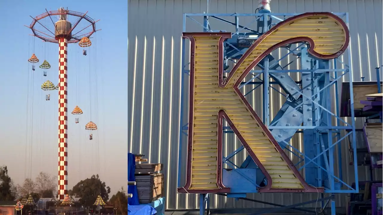 Oh K! Iconic Knott's Berry Farm Neon to Glow on in Glendale