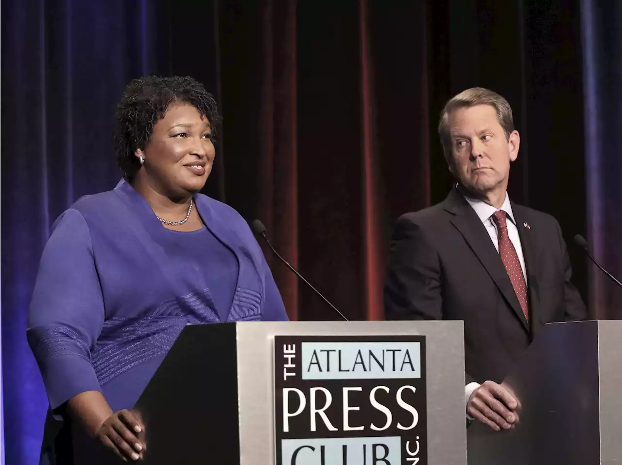 Stacey Abrams says Brian Kemp is 'most dangerous thing facing Georgia'