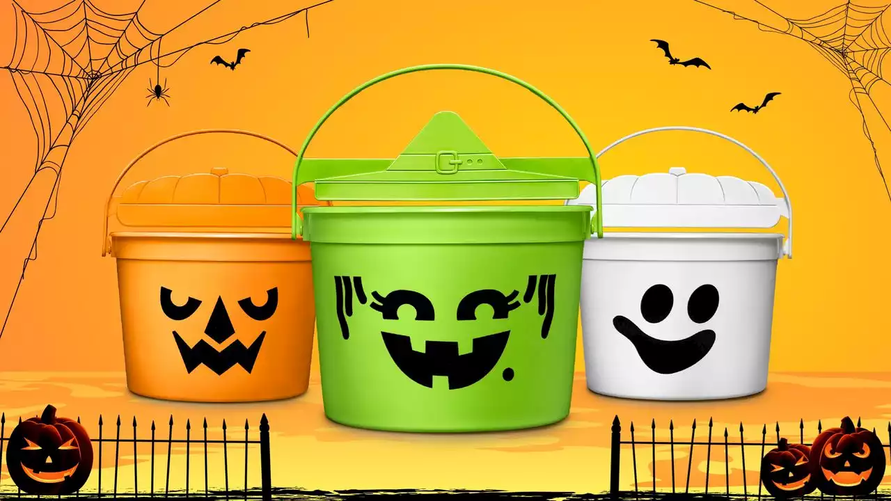 Halloween Happy Meal buckets are returning to McDonald’s