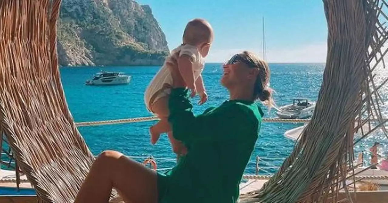 Sam Faiers gets away from voicenote drama with getaway to luxury Mallorca resort