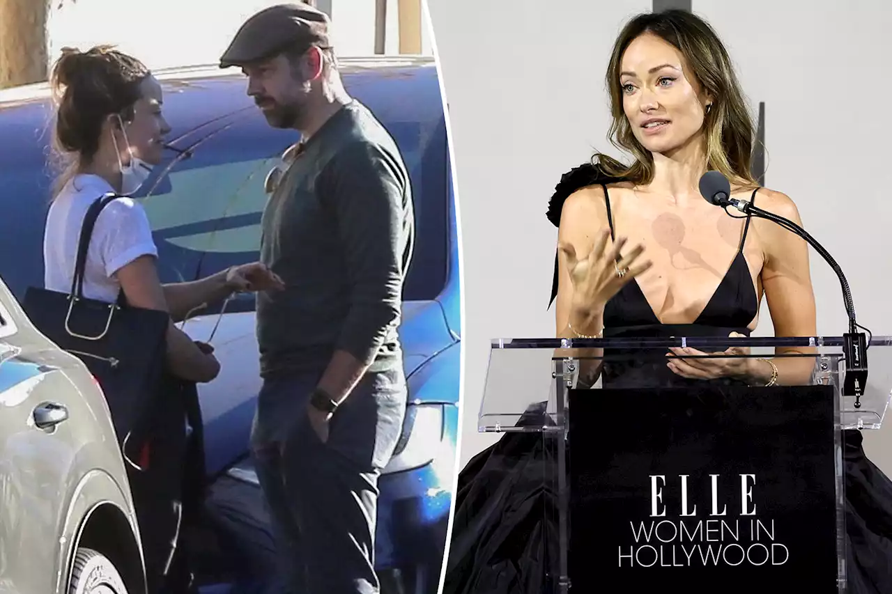 Olivia Wilde gives speech about fighting through ‘hellfire’ amid nanny scandal