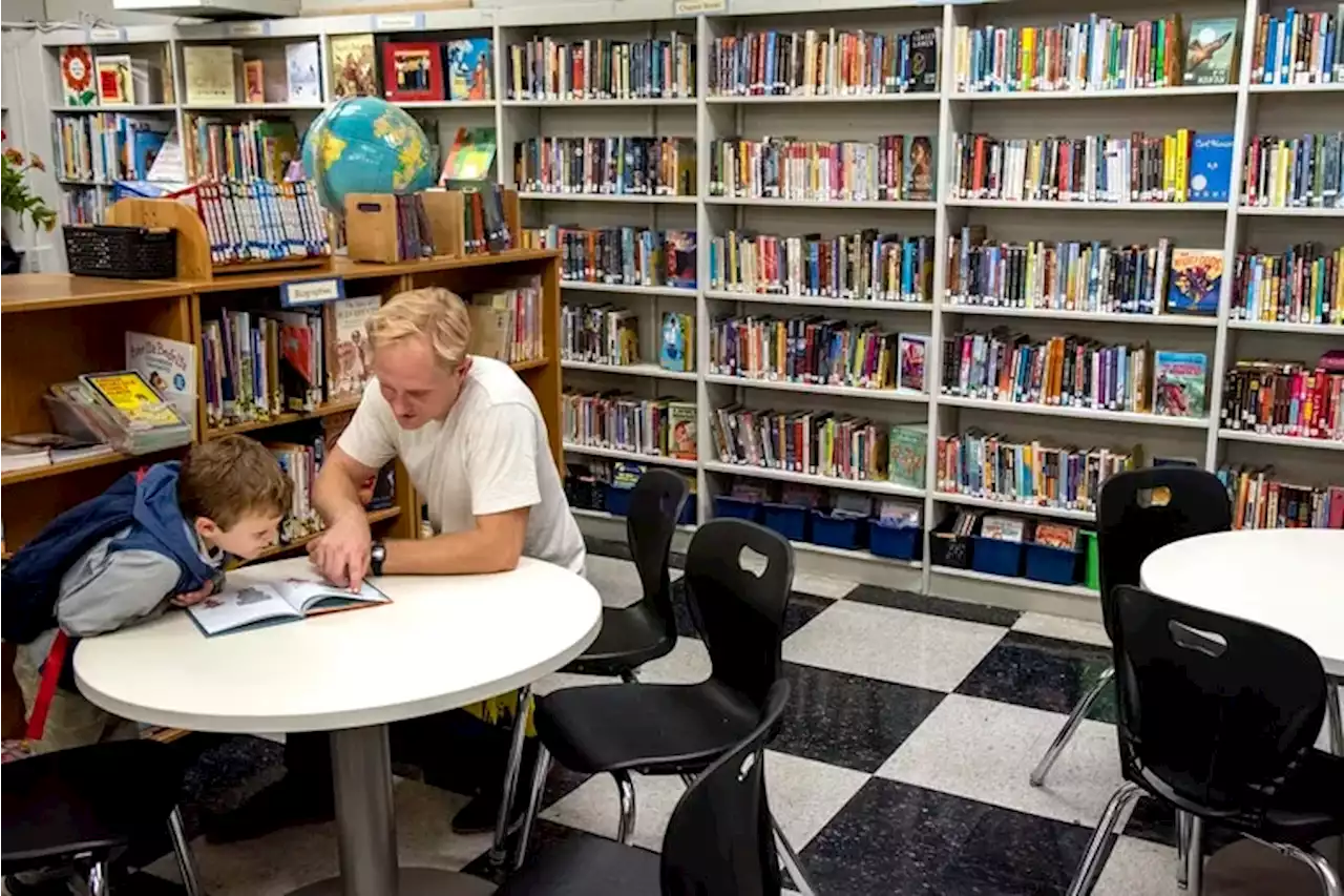 This Philly school worked to reopen its library in a district with only four librarians