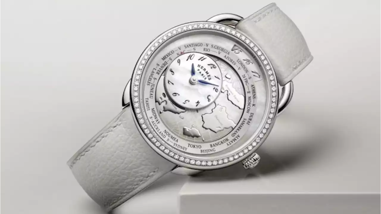 Hermès Is Adding a Diamond-Decked Ladies’ Watch to Its Arceau Le Temps Voyageur Lineup