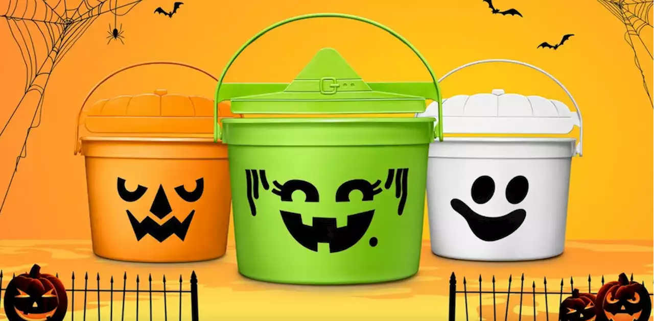 McDonald's Halloween Happy Meal Pails Are Officially Back Starting Today!