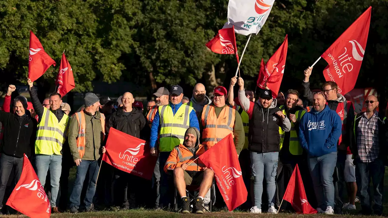 Trade unions threaten winter of mass strikes in most militant showdown since 1970s