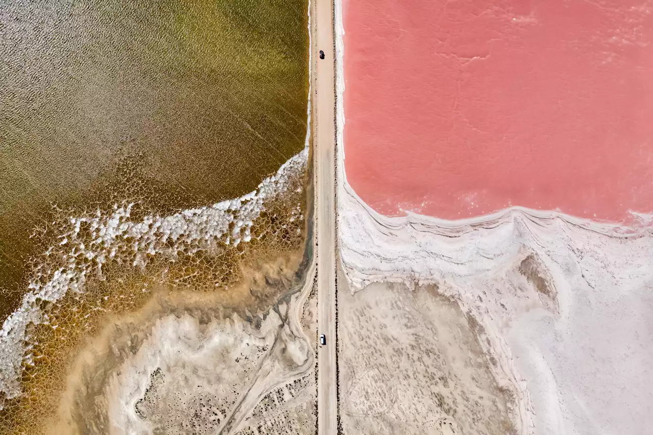 Are the 'Pink Lakes' of Australia Real?