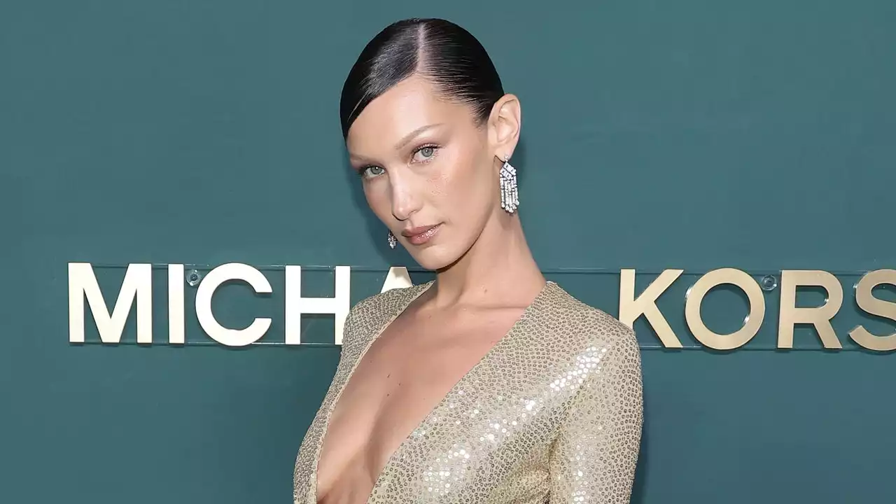 Bella Hadid Wore Nothing but a Crystal Corset and I’m in Awe