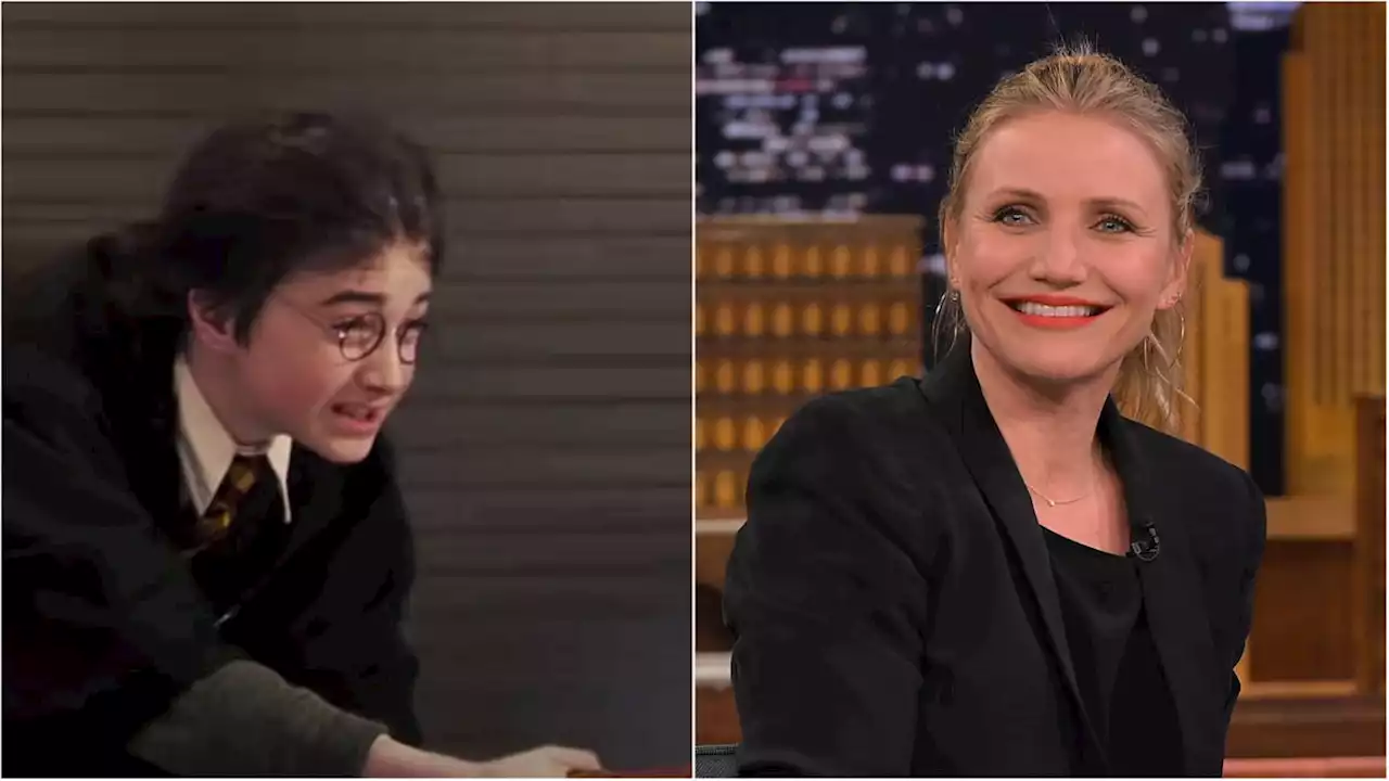 Daniel Radcliffe used Cameron Diaz photo as cue for Harry Potter scenes