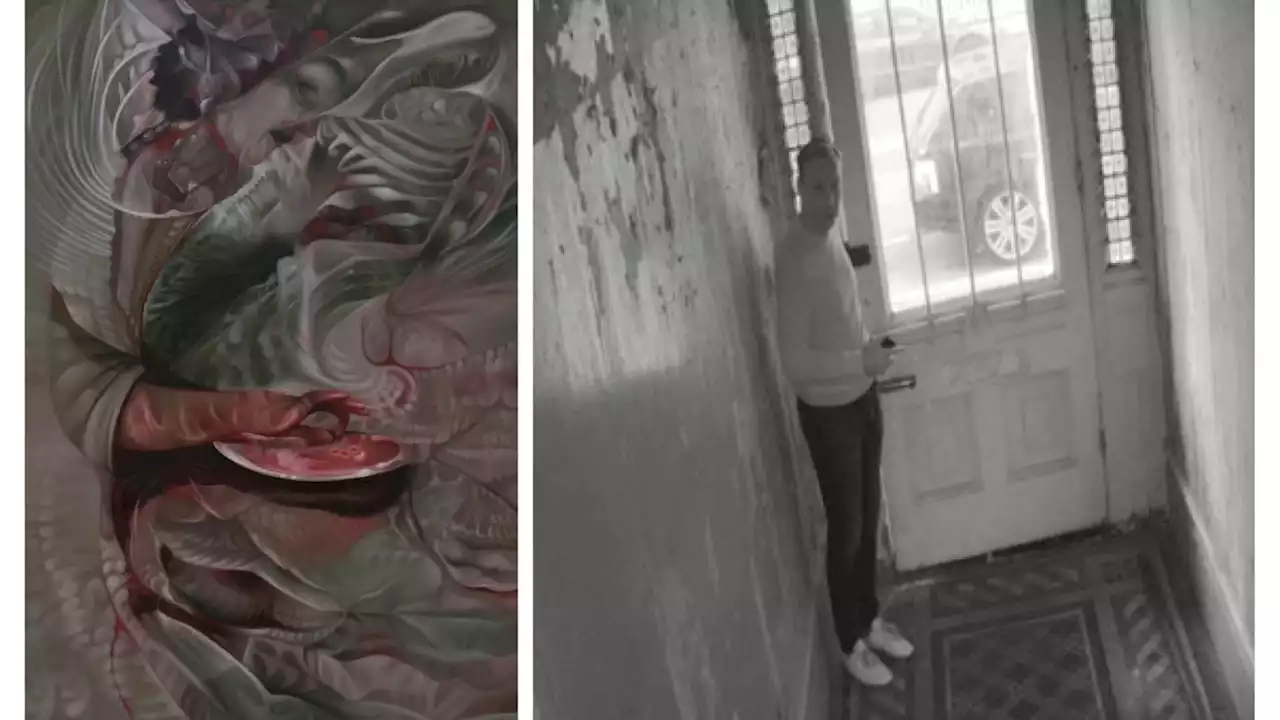 Thief Snatches $20K Painting From Pop-Up Show in Abandoned London Hotel