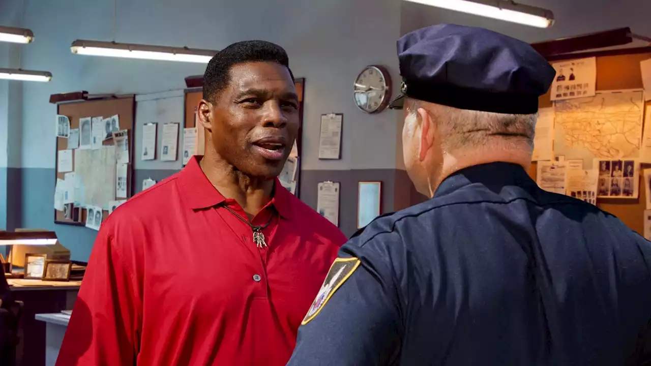 Police Chief Yells At Herschel Walker For Blowing Cover In Undercover-Senate-Run Operation