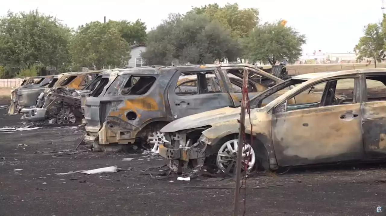 73 cars destroyed in a fire at a Texas pumpkin patch - Autoblog