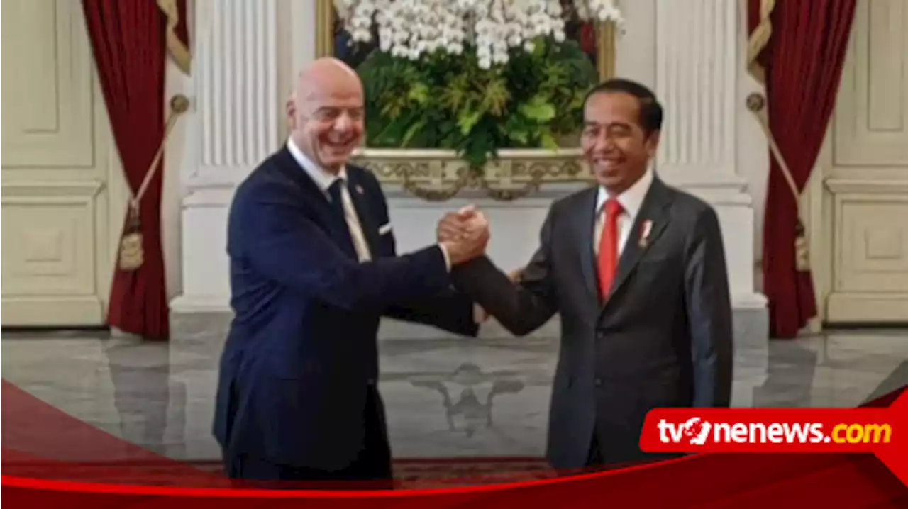 Presiden RI Terima Kunjungan Presiden FIFA Gianni Infantino