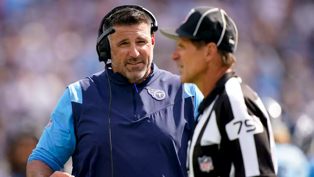 Tennessee Titans coach Mike Vrabel explains email scrutinizing NFL officiating