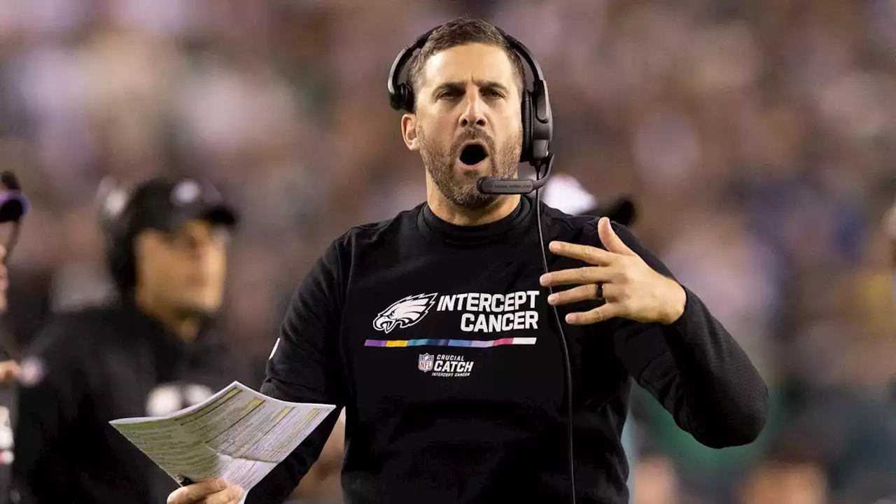 'That's love': Unbeaten Eagles play in coach Nick Sirianni's image — and true Philly style